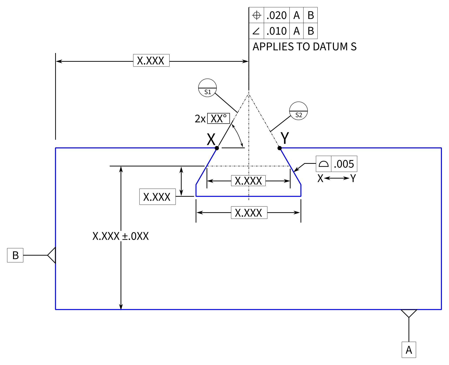 Applying Position Tolerance and/or Angularity to a Datum Plane ...